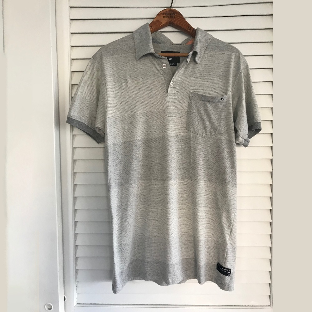 Billabong men’s striped collar shirt